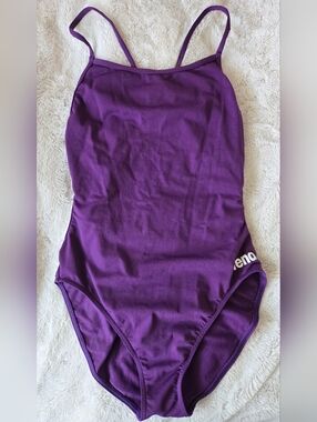 Arena Lace Back One-Piece Swimsuit Size 38